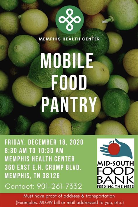 Mobile food pantry memphis. Things To Know About Mobile food pantry memphis. 